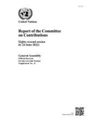 bokomslag Report of the Committee on Contributions