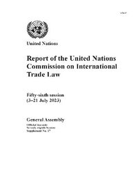 bokomslag Report of the United Nations Commission on International Trade Law