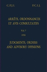 bokomslag Judgments, orders and advisory opinions