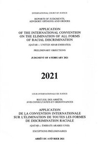 bokomslag Application of the International Convention on the Elimination of All Forms of Racial Discrimination (Qatar v. United Arab Emirates)