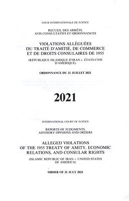 Alleged violations of the 1955 Treaty of Amity, Economic Relations, and Consular Rights
