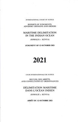 Reports of judgments, advisory opinions and orders