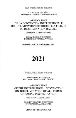 Reports of Judgments, Advisory Opinions and Orders (English/French Edition)