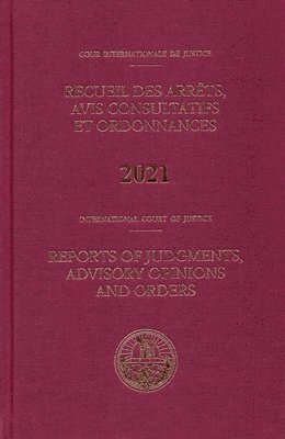 Reports of judgments, advisory opinions and orders 2021