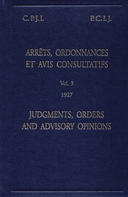 bokomslag Judgments, orders and advisory opinions