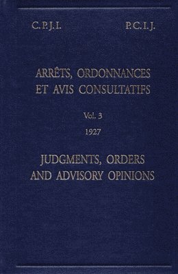 bokomslag Judgments, orders and advisory opinions