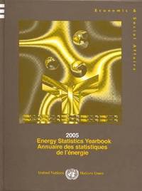 bokomslag 2005 energy statistics yearbook