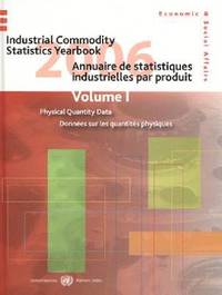 bokomslag Industrial commodity statistics yearbook 2006