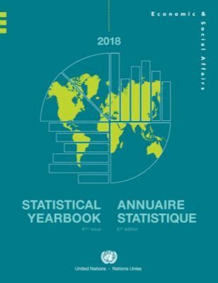 United Nations Department of Economic and Social Affairs, United Nations - Statistical Yearbook 2018, Sixty-first Issue (English/French Edition), Häftad