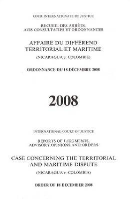 bokomslag Case concerning territorial and maritime dispute