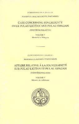 bokomslag Case concerning sovereignty over Pulau Ligitan and Pulau Sipidan