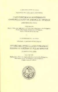 bokomslag Case concerning sovereignty over Pulau Ligitan and Pulau Sipidan