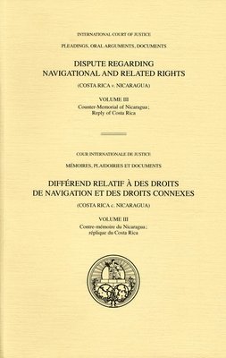 bokomslag Dispute regarding navigational and related rights