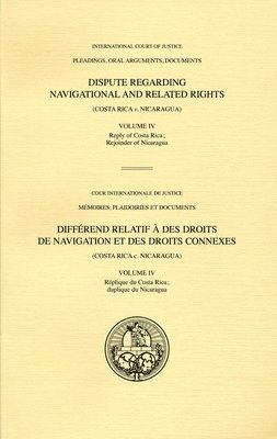 bokomslag Dispute regarding navigational and related rights