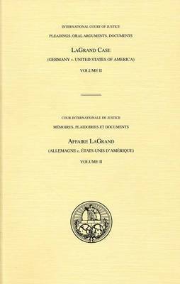 bokomslag International Court of Justice Pleadings, Oral Arguments, Documents
