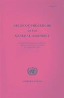 bokomslag Rules of Procedure of the General Assembly