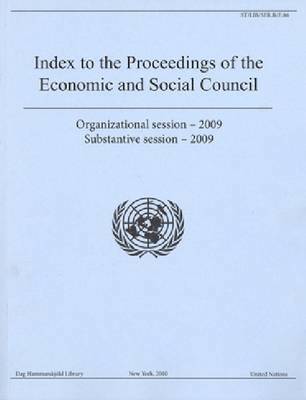 Index to Proceedings of the Economic and Social Council 1