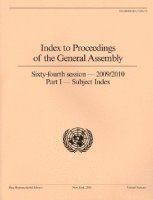 bokomslag Index to Proceedings of the General Assembly