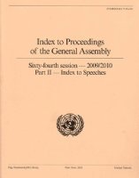 bokomslag Index to Proceedings of the General Assembly