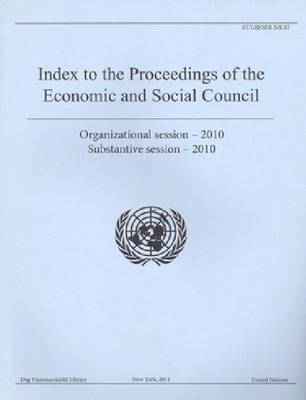 Index to proceedings of the Economic and Social Council