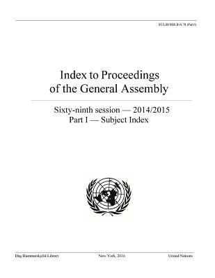 Index to proceedings of the General Assembly