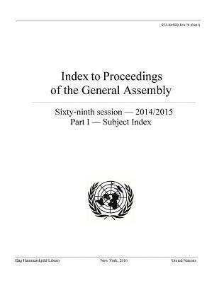 Index to proceedings of the General Assembly 1