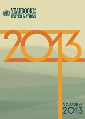 bokomslag Yearbook of the United Nations 2013