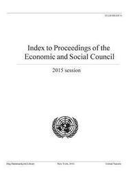 bokomslag Index to proceedings of the Economic and Social Council