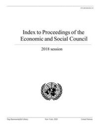 bokomslag Index to proceedings of the Economic and Social Council