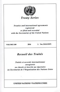 bokomslag Treaty Series 3109