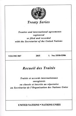 bokomslag Treaty Series 3067