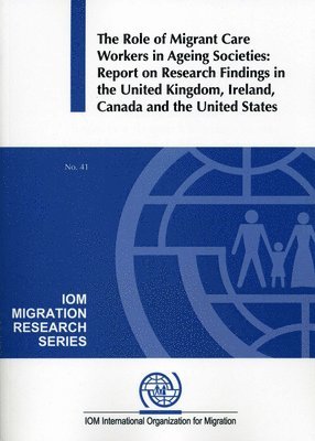 bokomslag The role of migrant care workers in ageing societies