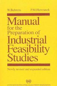 bokomslag Manual for the Preparation of Industrial Feasibility Studies