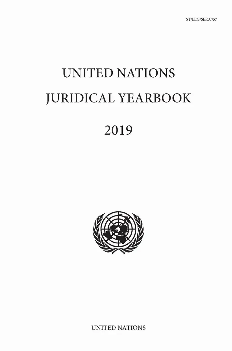 United Nations Office of Legal Affairs - United Nations Juridical Yearbook 2019, Häftad. Tillgänglighet: Lägg i varukorg