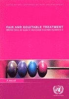 bokomslag Fair and equitable treatment