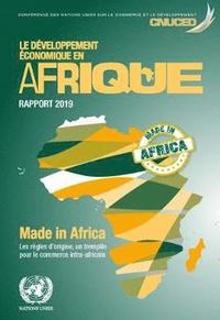 bokomslag Le dveloppement economique en Afrique rapport 2019