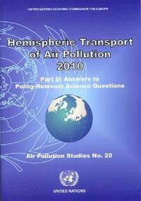 bokomslag Hemispheric Transport of Air Pollution