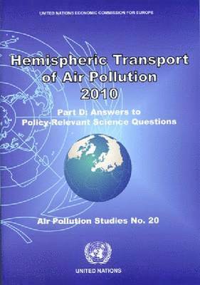 bokomslag Hemispheric Transport of Air Pollution