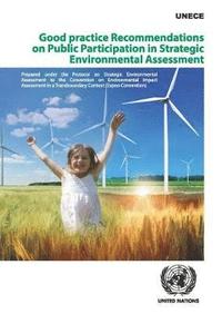 bokomslag Good practice recommendations on public participation in strategic environmental assessment