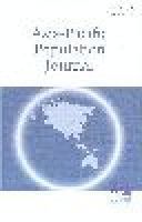 Asia-Pacific Population Journal, 2012, Part 2 1