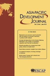 bokomslag Asia-Pacific Development Journal, June 2014