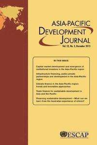 bokomslag Asia-Pacific Development Journal, Volume 22, Number 2, December 2015