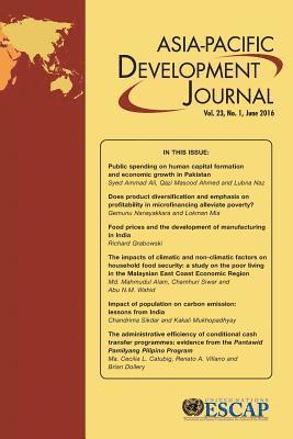 Asia-Pacific Development Journal, Volume 23, Number 1, June 2016