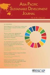 bokomslag Asia-Pacific Sustainable Development Journal 2021, Issue No. 1