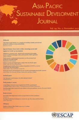 bokomslag Asia-Pacific Sustainable Development Journal 2022, Issue No.2