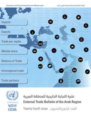 United Nations Economic and Social Commission for Western Asia, United Nations Publications - External Trade Bulletin of the Arab Region, Twenty-fourth Issue (English/Arabic Edition), Häftad