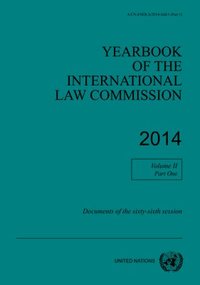 bokomslag Yearbook of the International Law Commission 2014