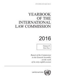 bokomslag Yearbook of the International Law Commission 2016