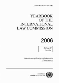 bokomslag Yearbook of the International Law Commission 2006 Vol.II Part 1 (Addendum 1)