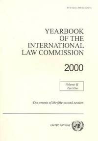 bokomslag Yearbook of the International Law Commission 2000